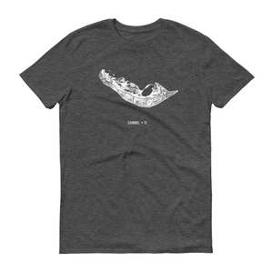 Sanibel Island Shirt Sanibel Island FL, Sanibel TShirt, Sanibel Gift, Sanibel Tee, Sanibel kaart, Florida Shirt, Florida kaart, kunst, strand