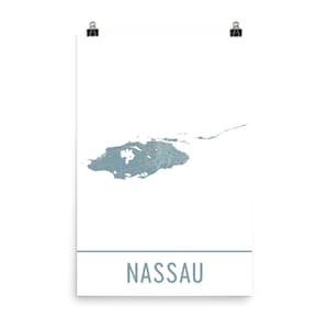 Nassau Map, Nassau Art, Nassau Print, Nassau Poster, Nassau Wall Art, Map of Nassau, Nassau Gift, Nassau Decor, Nassau Map Art Print, Modern