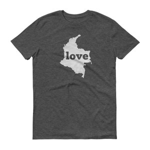Kolumbien, kolumbianische Kleid, Kolumbien Shirt, Kolumbien T Shirt, Kolumbien TShirt, Kolumbien Karte, kolumbianische Geschenke, in Kolumbien, Liebe Hemd
