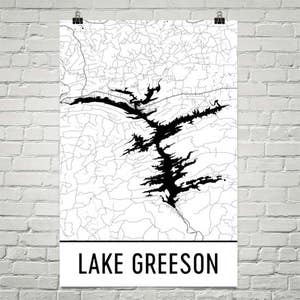 Lago Greeson Arkansas, AR lago Greeson, Murfreesboro AR, Arkansas mapa, AR, mapa del lago, Greeson lago Art Decó, Casa Decor, Greeson