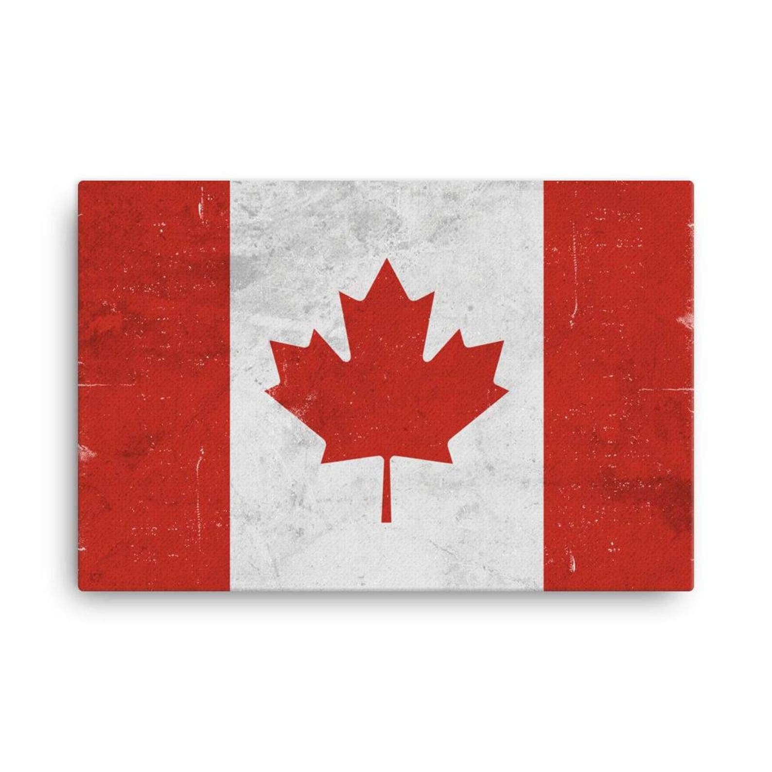 Canada Flag Canada Flag Art Canadian Flag Canada Flag Wall Etsy