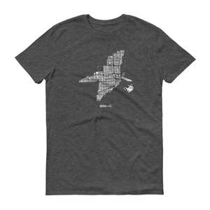 Miami Shirt, Miami FL, Miami TShirt, Miami Gift, Miami Beach, Miami kaart, Miami Florida Tee Shirt, Florida kaart, thuis Shirt, reizen Shirt