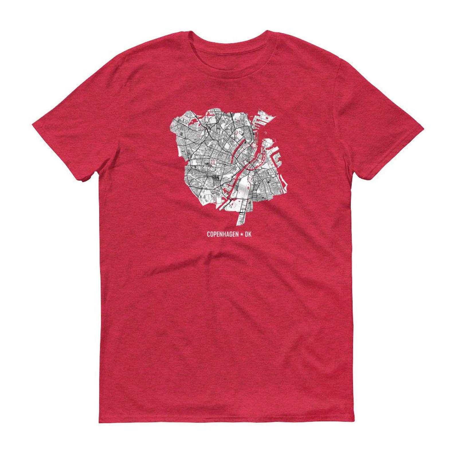 Copenhagen Shirt Copenhagen Denmark Copenhagen Tshirt Etsy