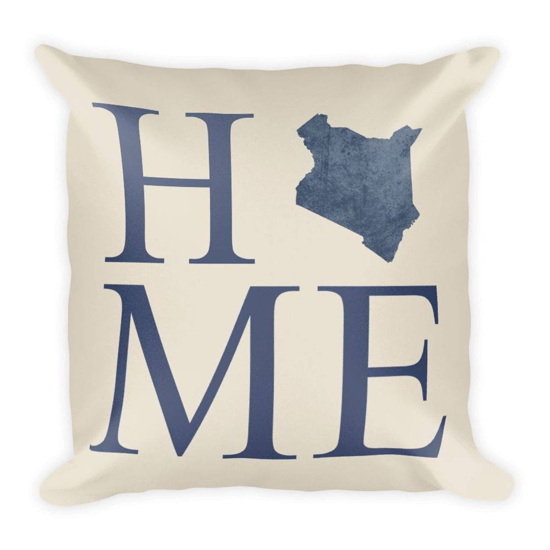 Kenya Pillow, Kenya Gifts, Kenyan Decor, Kenya Home, Kenya Throw Pillow