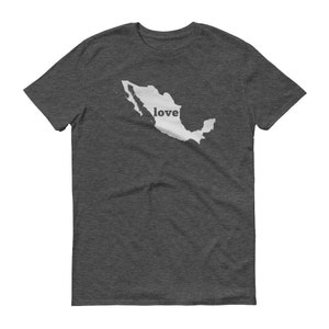 Mexiko, mexikanische Kleidung, mexikanische Shirt, mexikanische T-Shirt, mexikanische TShirt, Mexiko-Karte, mexikanische Geschenke, in Mexiko, Shirt, Mexiko Liebe