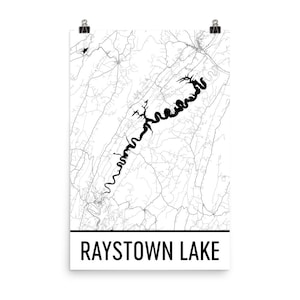 Raystown Lake Pennsylvania, Raystown Lake PA, Raystown Lake PA, Pennsylvania Art, Pennsylvania Decor, Lake Map, Raystown PA