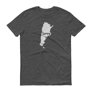 Argentina, ropa Argentina, Argentina camiseta, Argentina T Shirt, Argentina camiseta, Argentina mapa, Argentina regalos, Made in Argentina