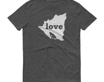 Nicaragua, Nicaragua Clothing, Nicaragua Shirt, Nicaraguan T Shirt, Nicaragua TShirt, Nicaragua Map, Nicaragua Gifts, Made in Nicaragua