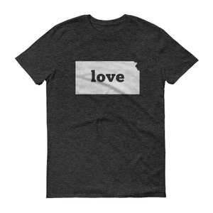 Kansas Shirt, Kansas TShirt, Kansas Love Shirt, Kansas Tee, State Pride, Kansas Gifts, Kansas State, Kansas Map, Shirt, TShirt, Tee, FL