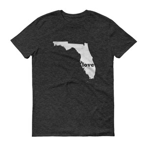 Florida Shirt, Florida TShirt, Florida Love Shirt, Florida Tee staat trots, Florida geschenken, Florida State, kaart, T-shirt, TShirt, Tee, FL