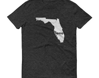 Florida Love Shirt: State Pride Tee, FL Map