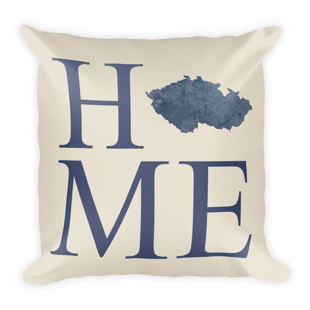 Czech Republic Pillow Czech Republic Gifts Czech Republic Etsy