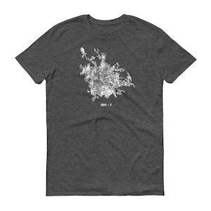 Camiseta de Roma, Roma Italia, camiseta de la Roma, regalo de Roma, Roma Tee, camisa, Italia mapa de Roma mapa, Italia, arte italiano, Italia, camisa italiana, Roma