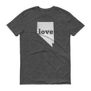 Nevada Shirt, Nevada TShirt, Nevada Love Shirt, Nevada Tee, staat trots, Nevada geschenken, Nevada State, Nevada kaart, T-shirt, TShirt, Tee, NV