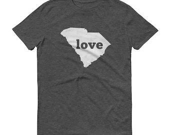 South Carolina Love Shirt, State Pride Tee