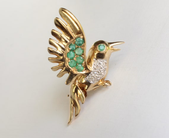 Hummingbird Pin Brooch - image 2
