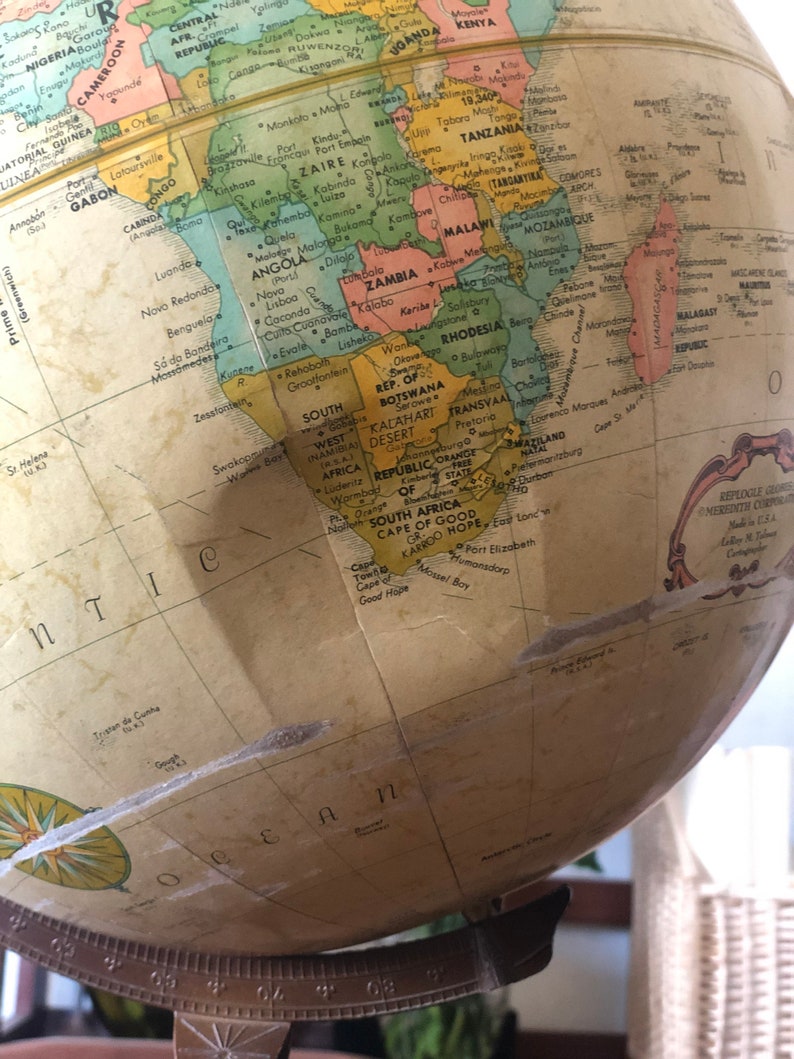 SOLD - Vintage Replogle World Classic Globe - Etsy