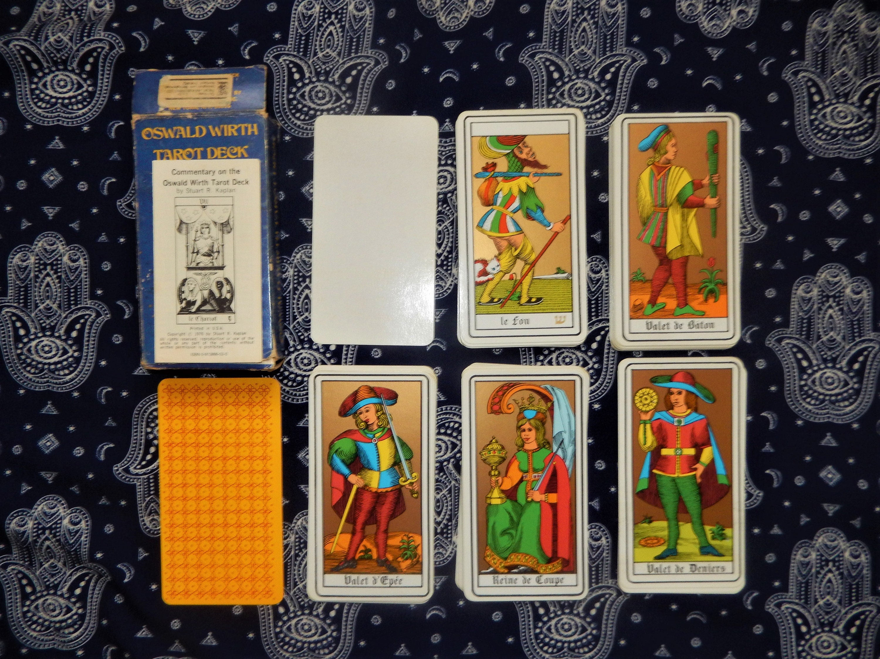 Oswald Wirth 1978 Tarot Deck: Esoteric Fortune Telling Cards