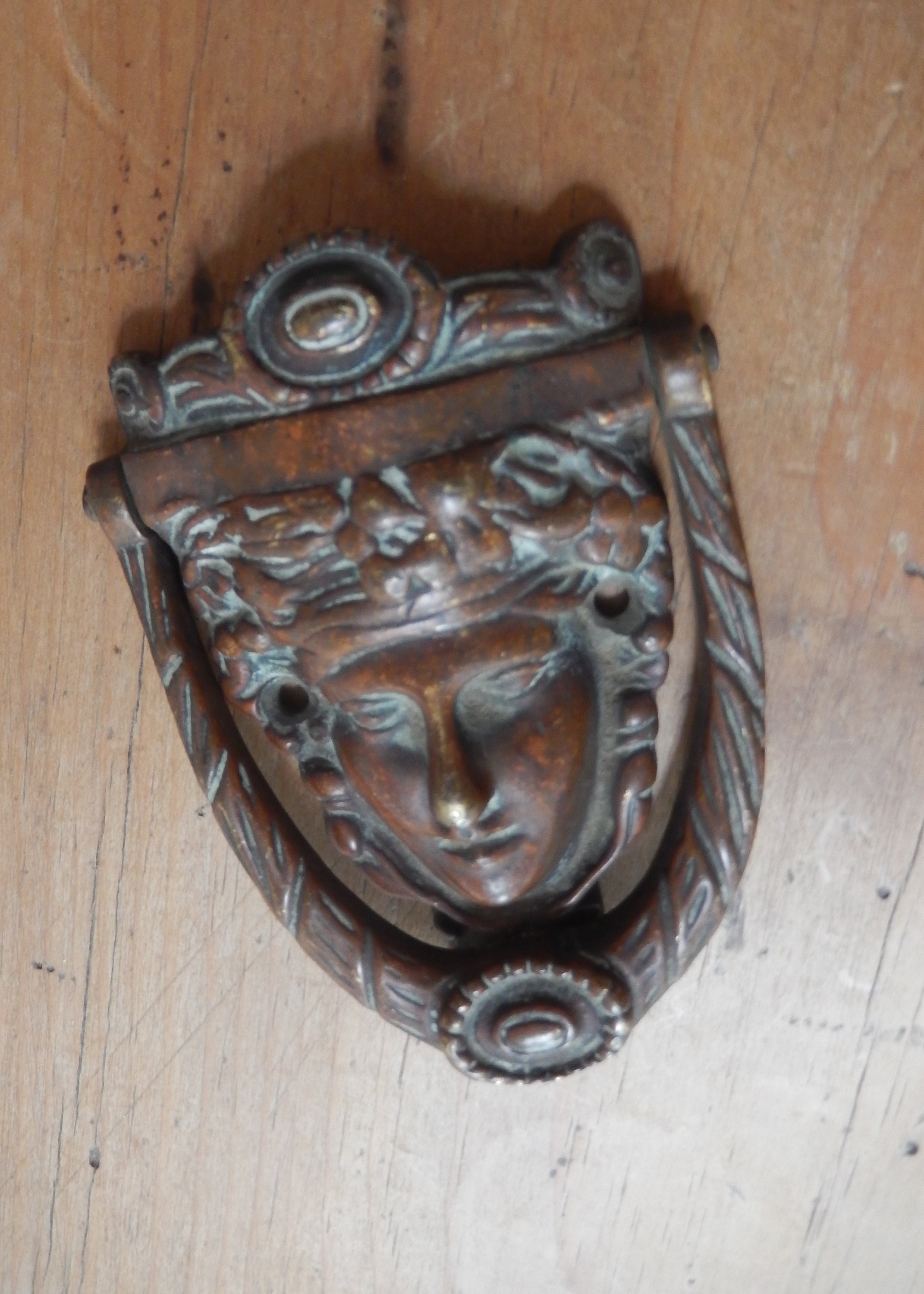 Front Door Knocker Antique Door Knocker Bronze Victorian. Etsy