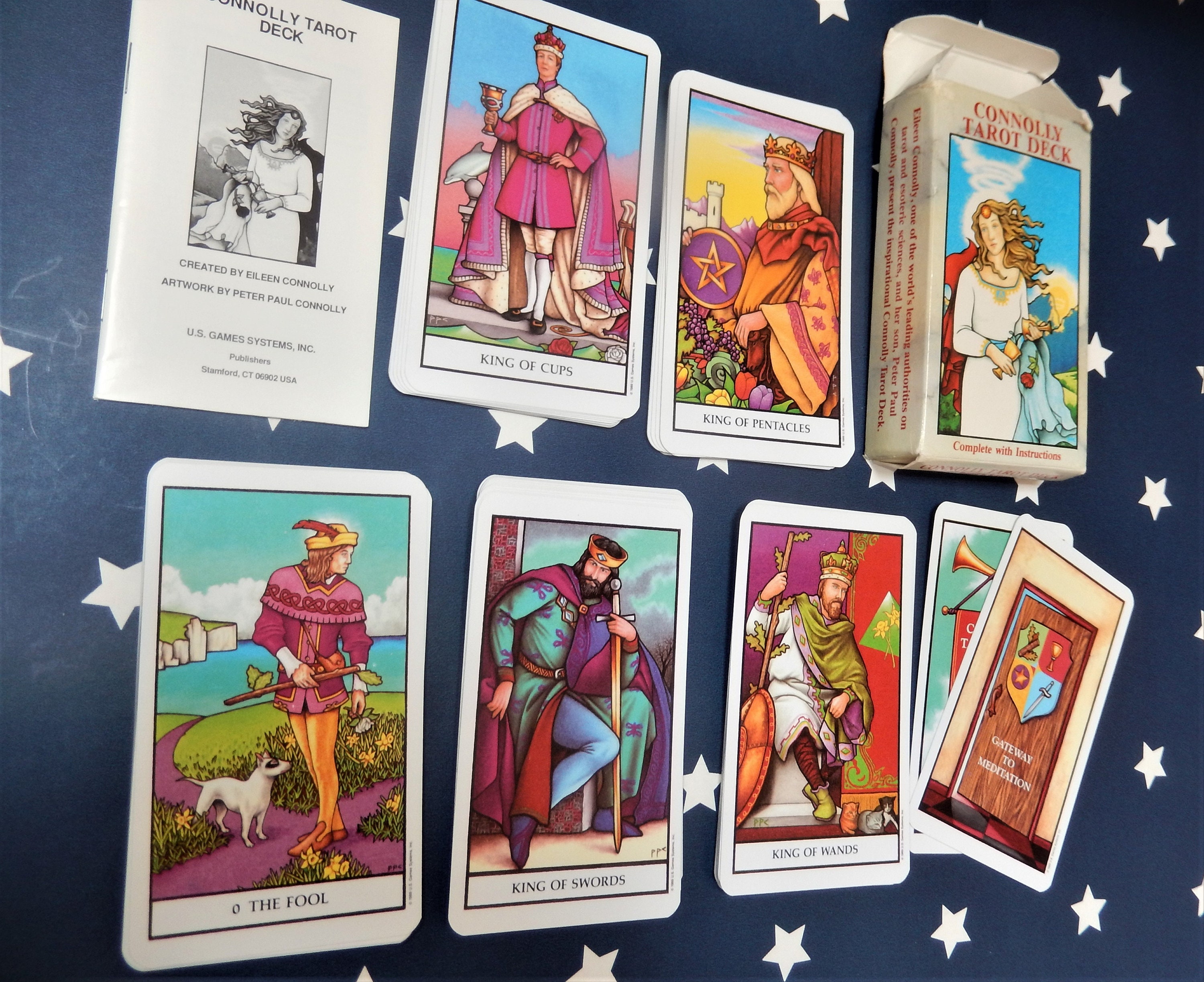 First Edition Tarot Connolly Tarot Cards Vintage Eileen Etsy