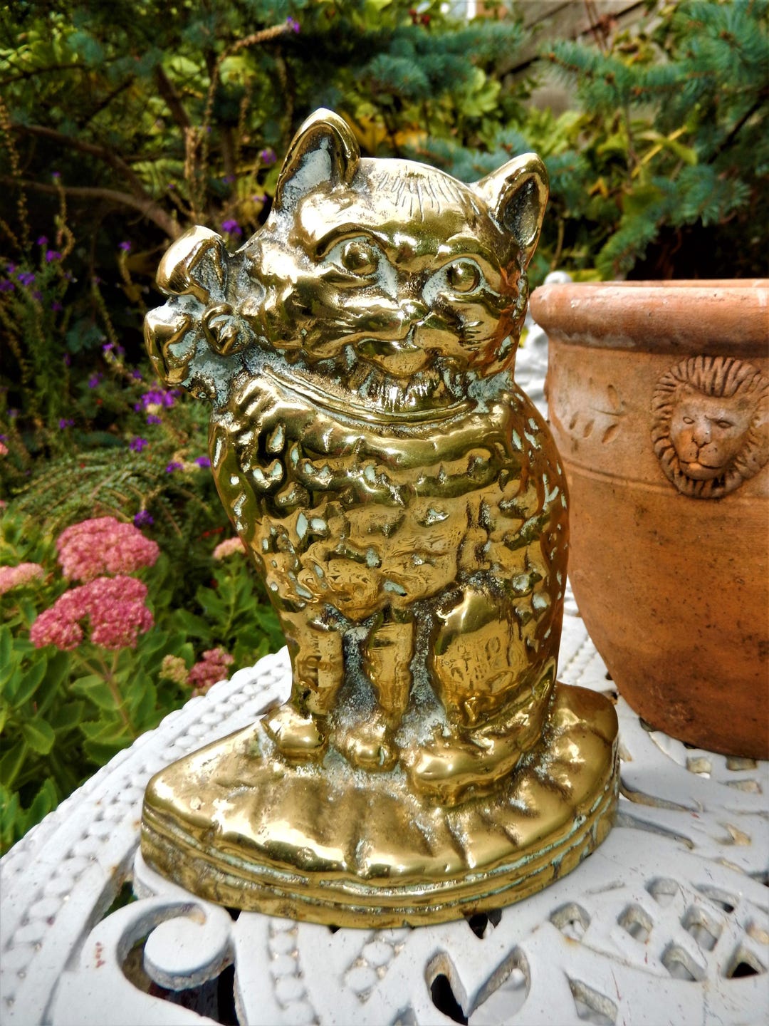 Victorian Cat Doorstop: - Etsy