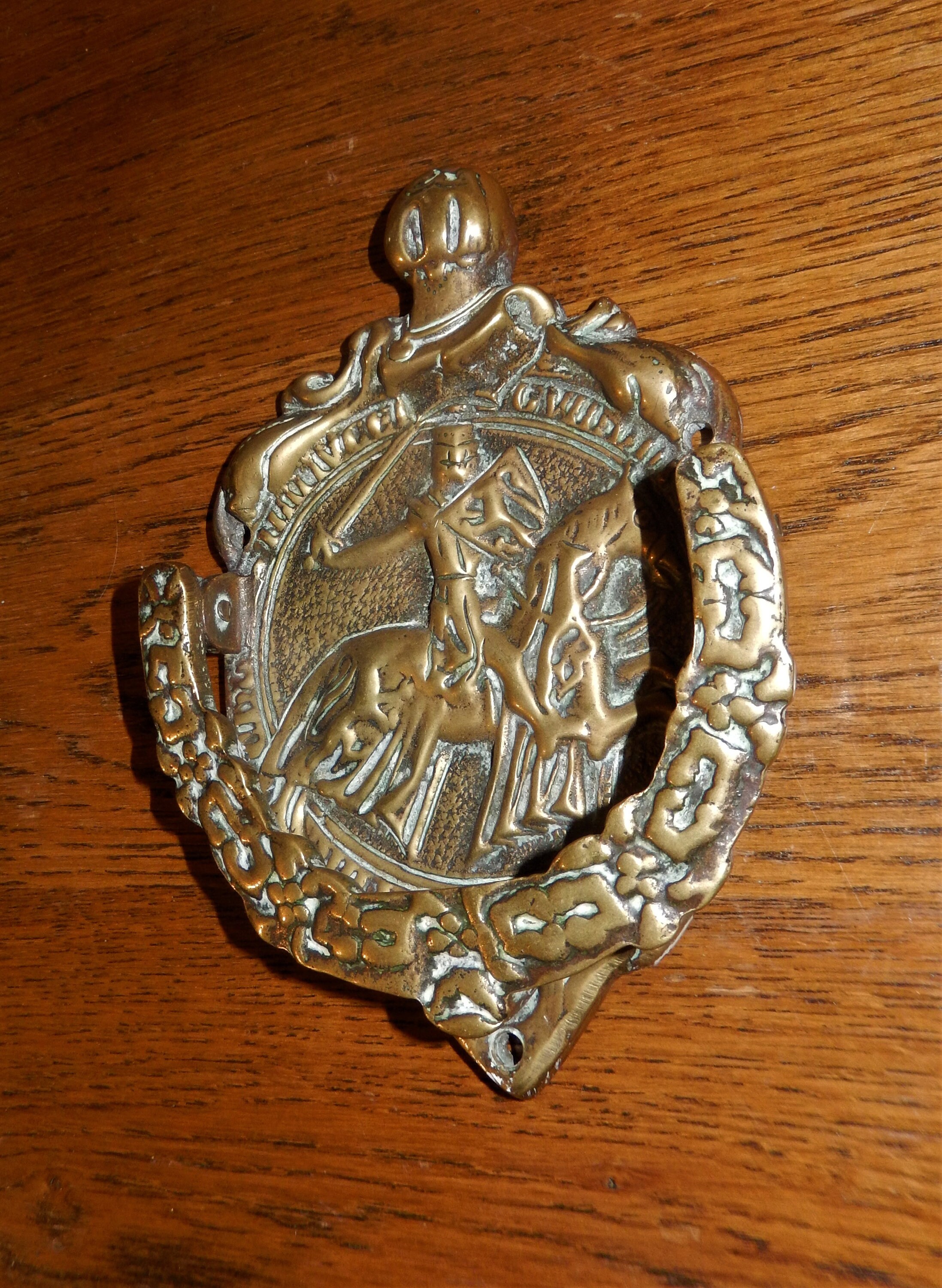 Antique Knights Templar Door Knocker Large Masonic Knocker Etsy Hong Kong