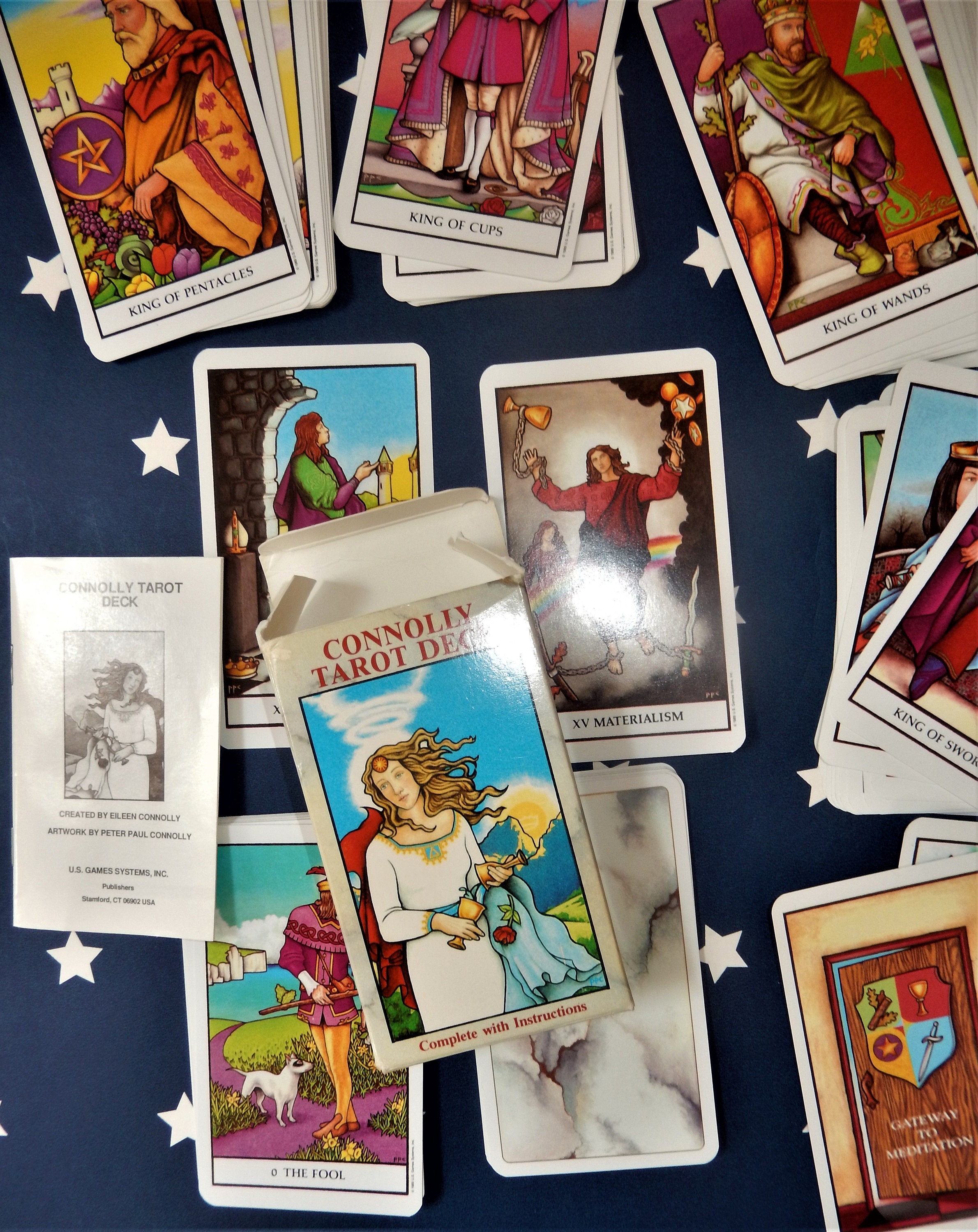 First Edition Tarot Connolly Tarot Cards Vintage Eileen Etsy