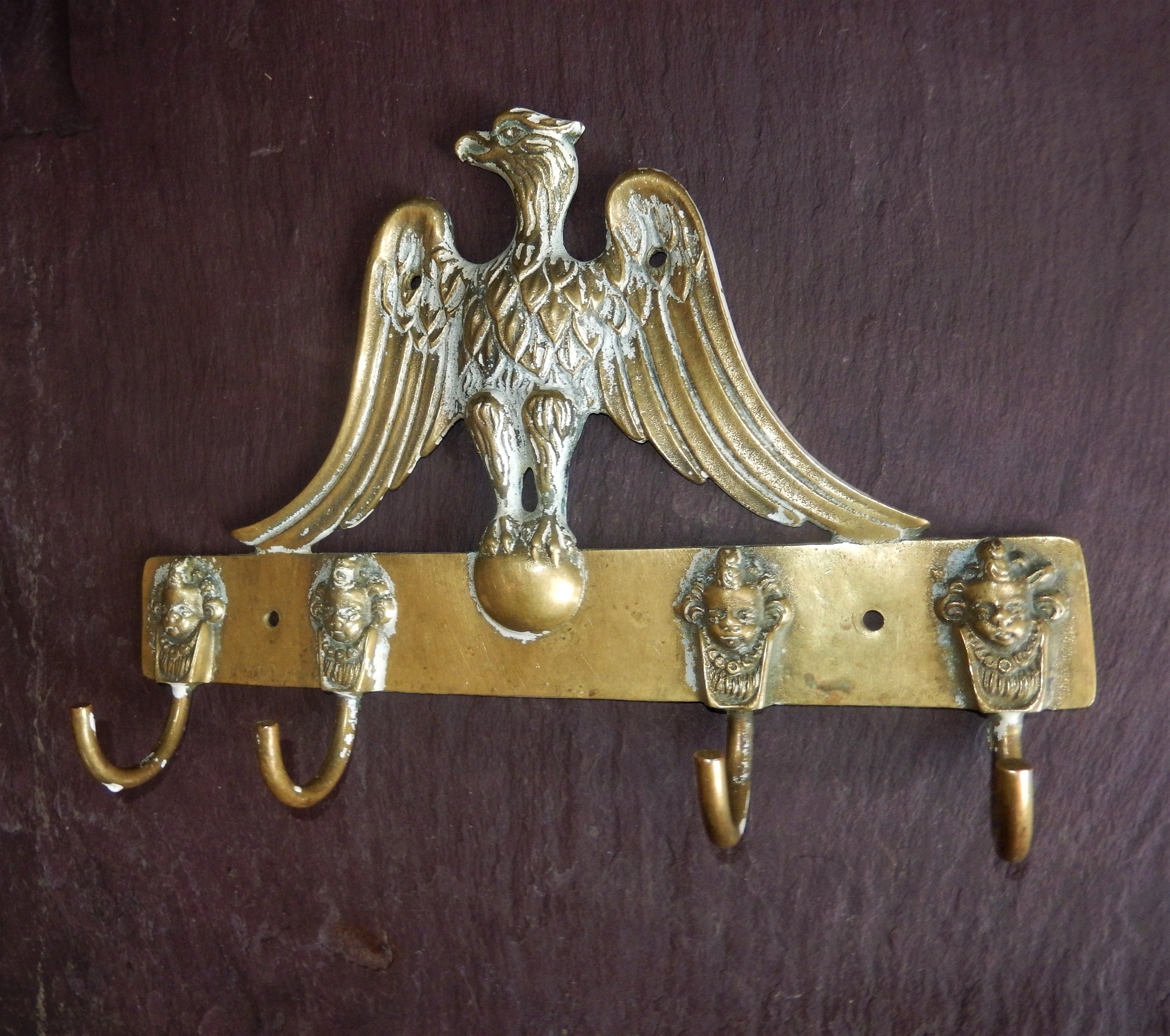 Rackk & Ruin Brass Key Hook