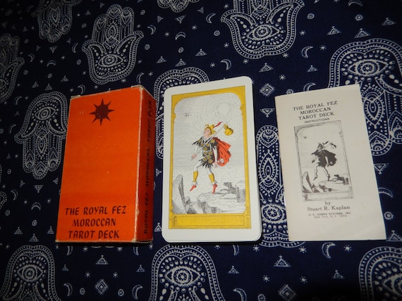 Royal Fez Moroccan Tarot Cards, First USA Games Edition