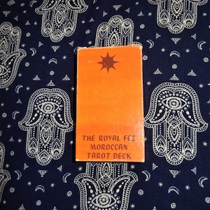 RESERVED for M, Royal Fez Moroccan Tarot Cards: 1975 First USA