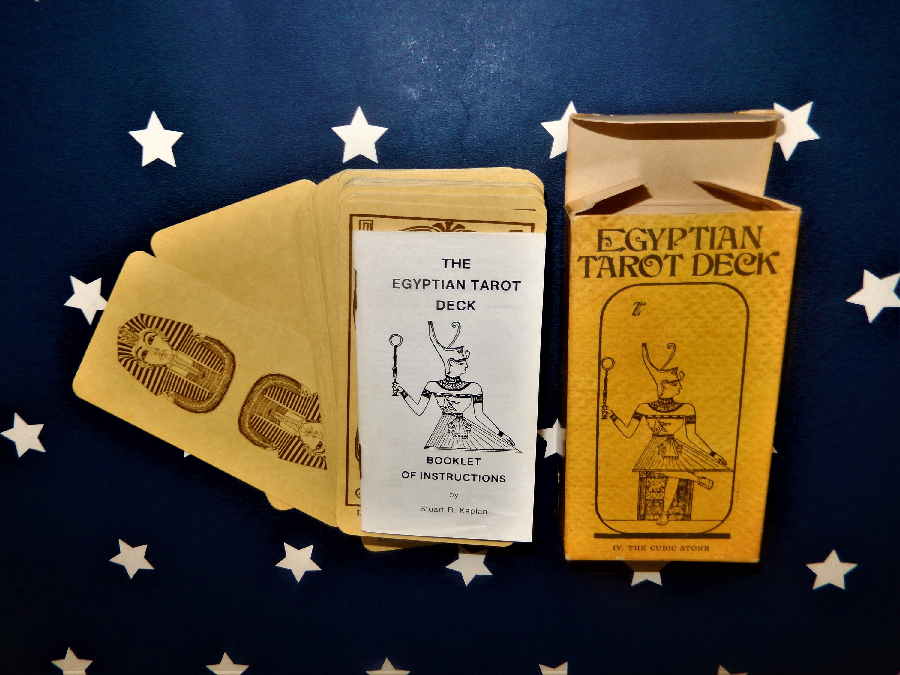 1980s Egyptian Tarot Deck: Stuart Kaplan Vintage Occult Cards - Etsy