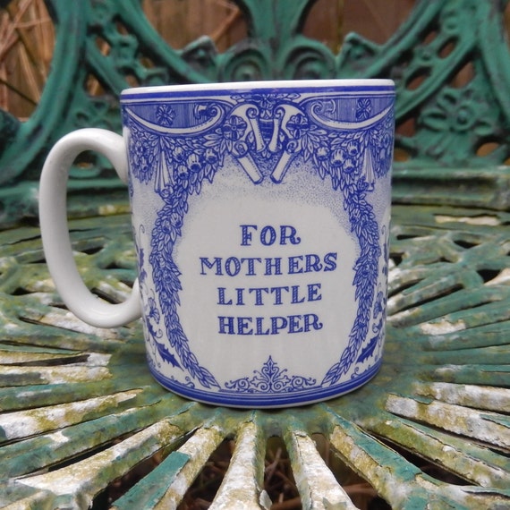 Spode Childs Mug The Spode Blue Room Collection Mementoes The Spode Blue White Childs Cup Mothers Little Helper Children S Spode Mug