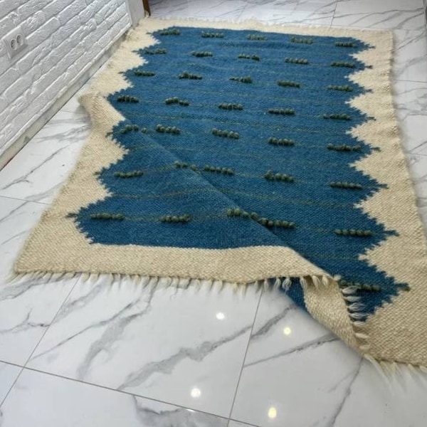 Hand Woven Rug Etsy