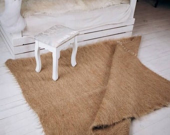 Wool Blanket Bed Cover Woven Blanket Gray Wool Bedding Soft Wool Blanket King Size Gift For Mom Wool Throw Blanket Wool Coverlet Blankets