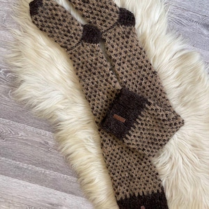 woolen socks above the knees to order, additional charge