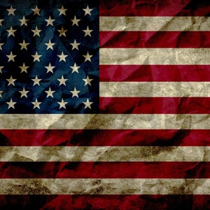 Distressed American Flag