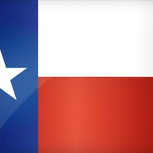 Texas State Flag Pen Blank