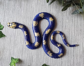Snake Wall Hanging, Snake Wall Art, Alt Home Decor, Unusual Gift, Snake Gift, Goth Decor, Snake Decor, Goth Wall Art, Goth Wall Decor