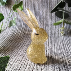 Rabbit Ornament, Bunny Statue, Hare Ornament, Easter Gift For Her, Rabbit Gift For Him, Bunny Decoration, Rabbit Figurine, Cute Bunny Gift