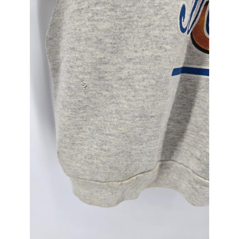 Mickey Unlimited Sweatshirt Unisex XL Gray Vintage 90s Mickey Mouse Graphic USA image 2