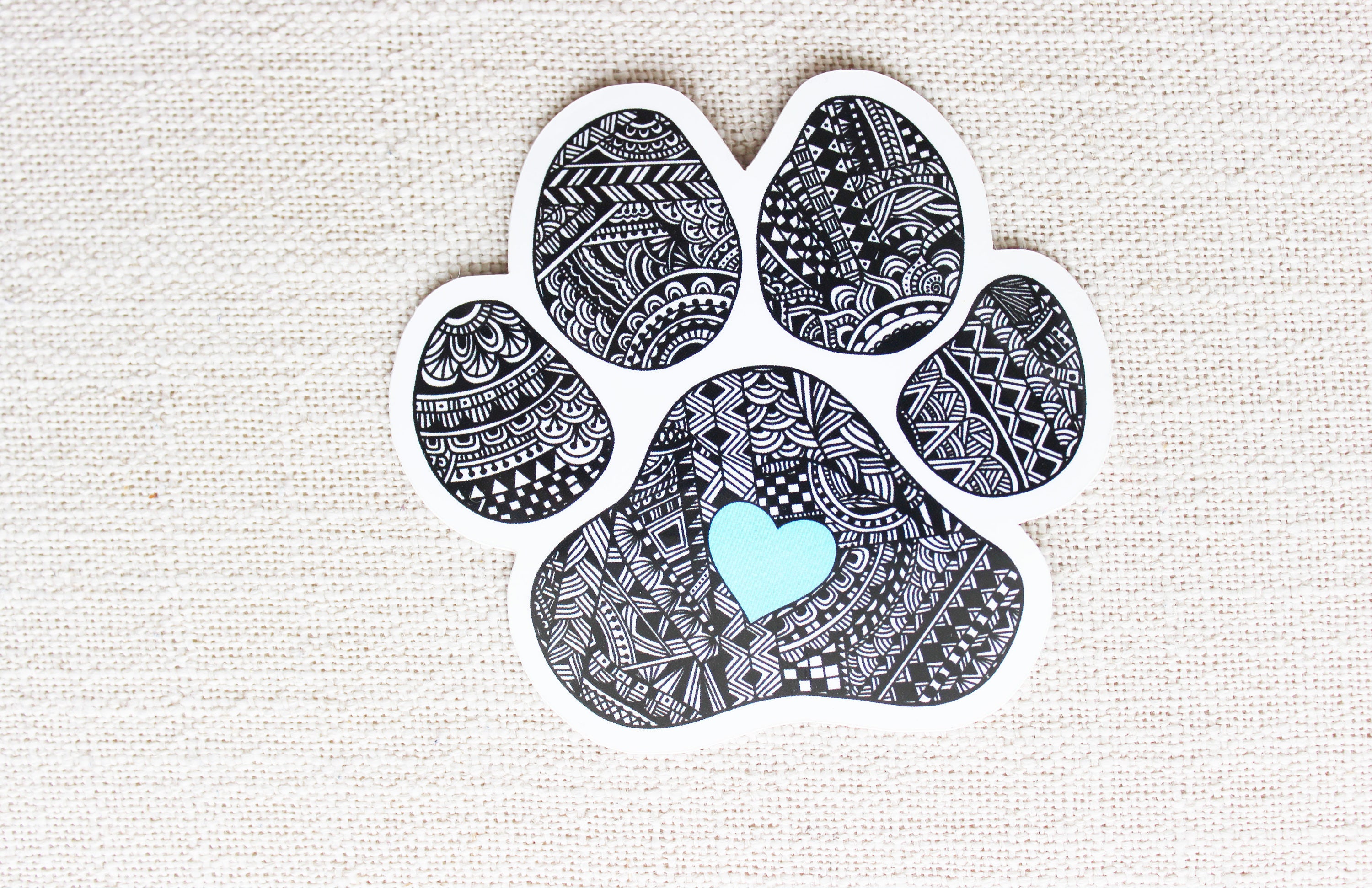 Hunde Sticker Pfotenaufkleber Tierliebe Pfotenaufkleber Etsy