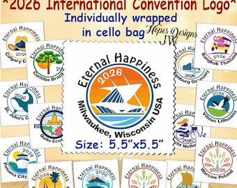 JW 2026 International Convention Microfiber Lens Cloth with Logo