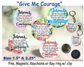 JW Gifts 'give Me Courage' 5 Designs / 1.5 &amp; - Etsy