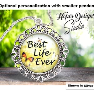 JW gifts/Best Life Ever pendant necklace/personalize option/jw.org/jw convention gift/pioneer gift/baptism gift/jw jewelry/jw ministry