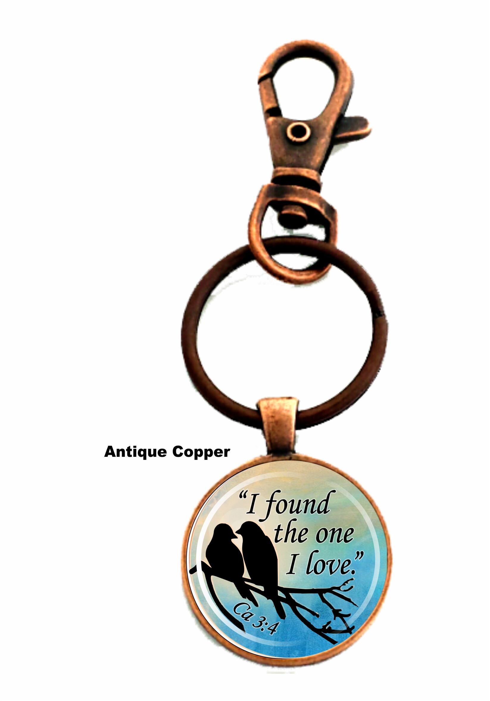 JW Gifts/key Ring Set for Couples/scriptures 'my Dear One Etsy