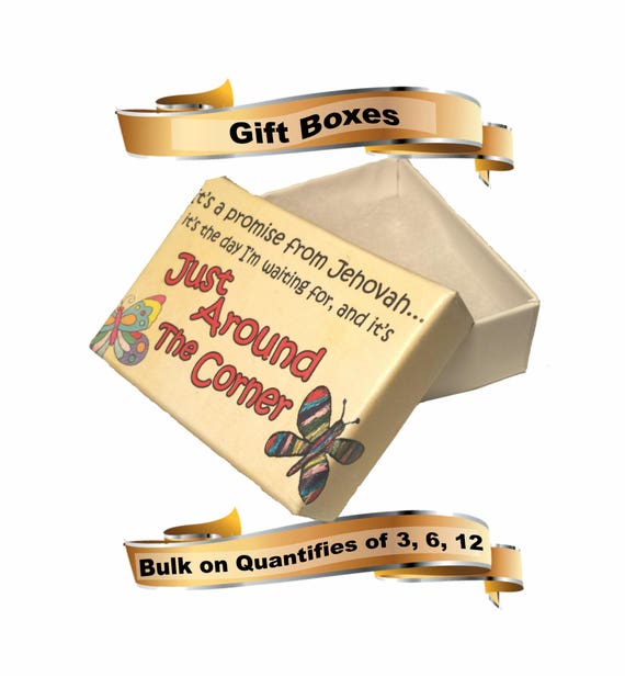 Jw Gifts/ Jw Gift Box/ Just Around the Corner/jw Pioneer Etsy