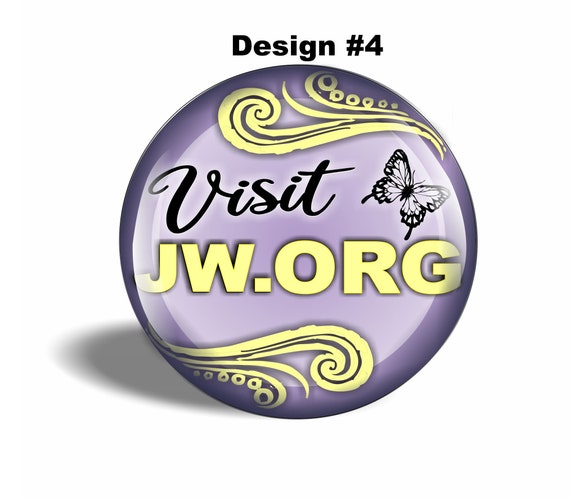 JW ピン、マグネット、キーチェーン：ミニストリーギフト（1.5インチ