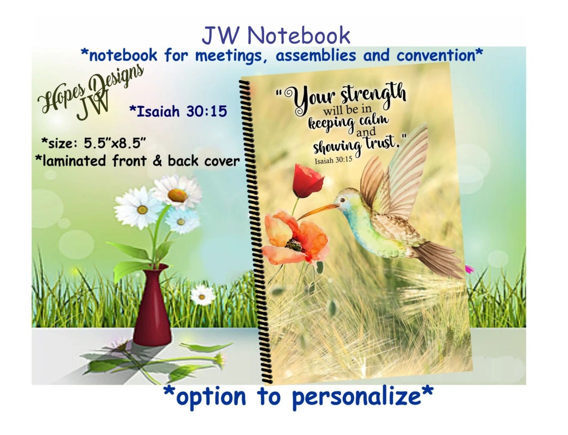 JW Gifts/jw Notebook for Meetings Conventions - Etsy