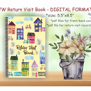 JW Return Visit Record Book (Digital Download)