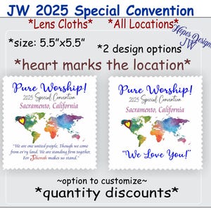 JW 2025 Spezielles Mikrofasertuch mit Weltkarte - JW 2025 - Jahrestag Geschenk - Jahrestag Geschenk - Jahrestag Geschenk - Jahrestag Geschenk - Jahrestag Geschenk - Jahrestag